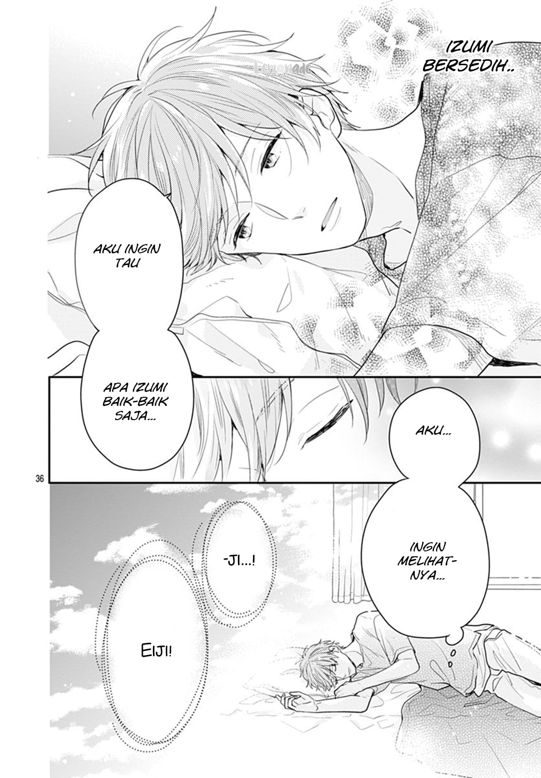 Koi wo Shiranai Bokutachi wa Chapter 7 - halaman 38
