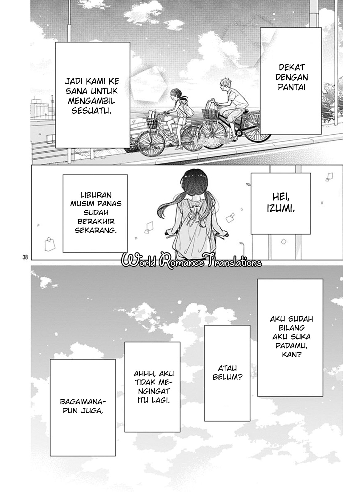 Koi wo Shiranai Bokutachi wa Chapter 7 - halaman 40