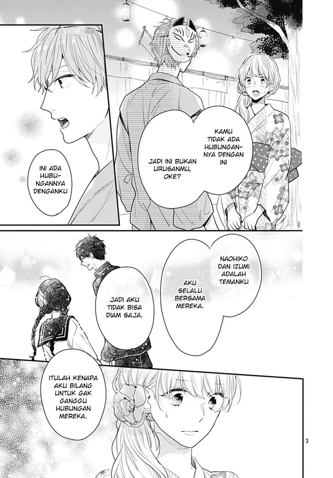 Koi wo Shiranai Bokutachi wa Chapter 7 - halaman 5