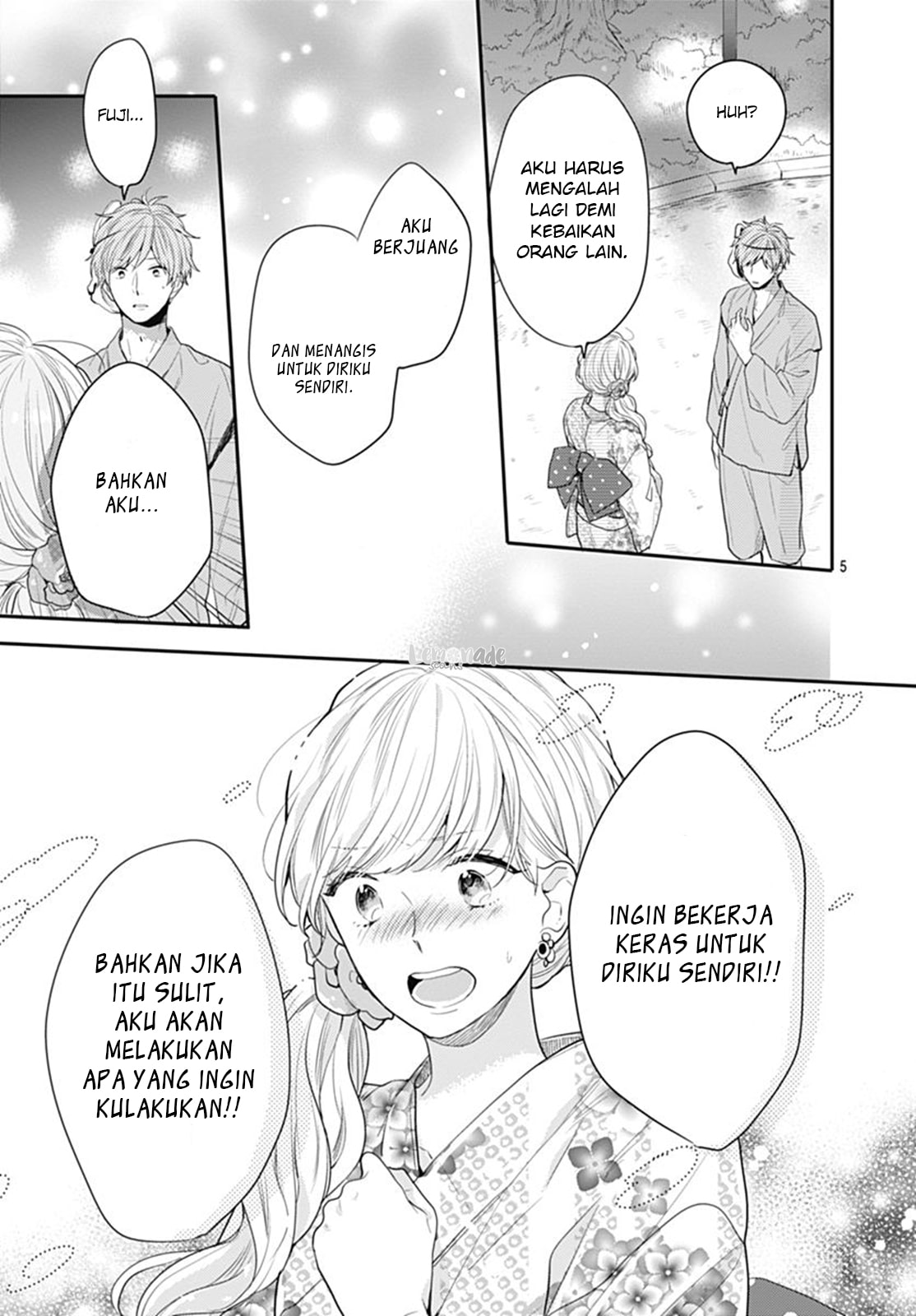 Koi wo Shiranai Bokutachi wa Chapter 7 - halaman 7