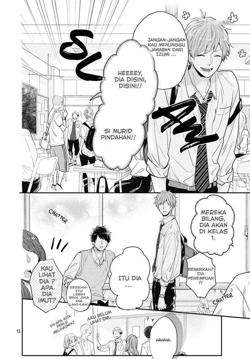 Koi wo Shiranai Bokutachi wa Chapter 8 - halaman 16