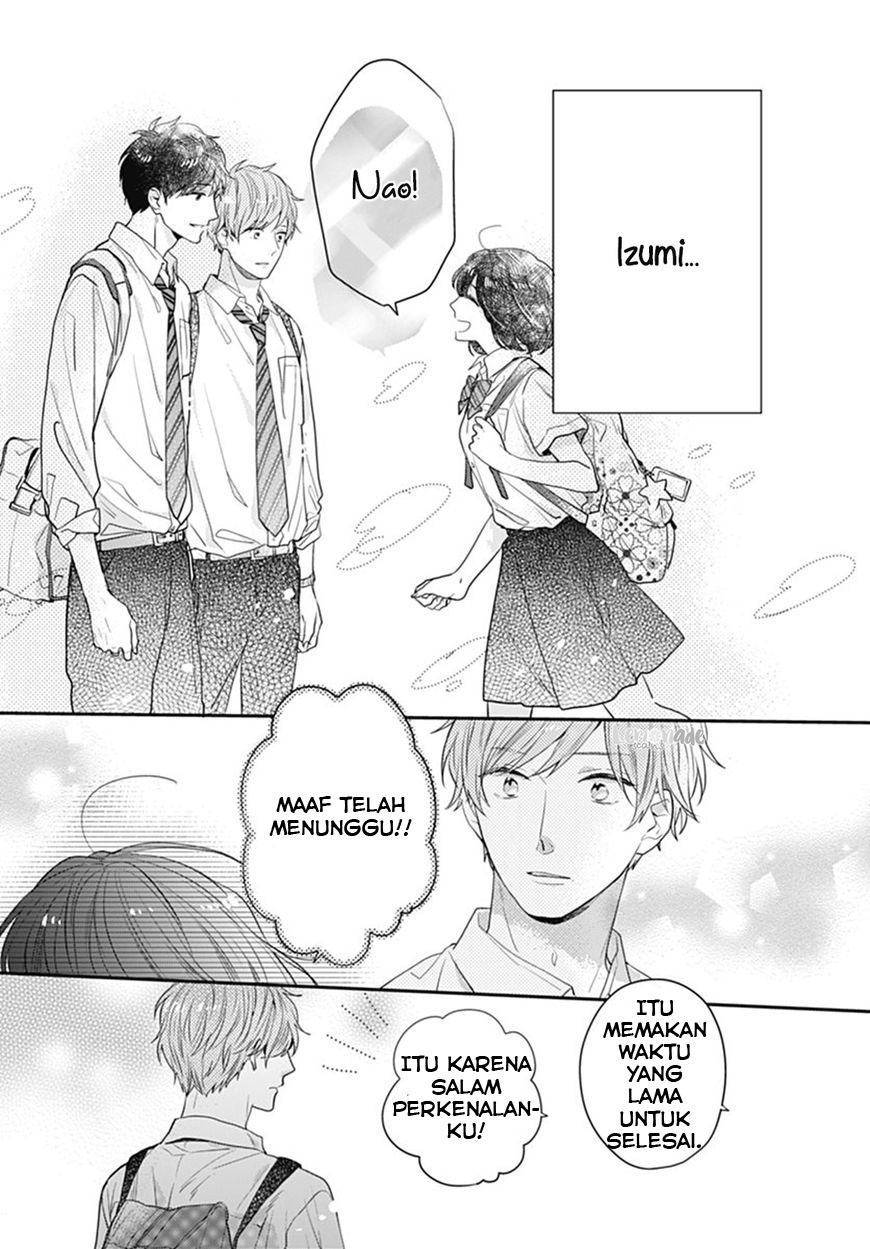 Koi wo Shiranai Bokutachi wa Chapter 8 - halaman 21