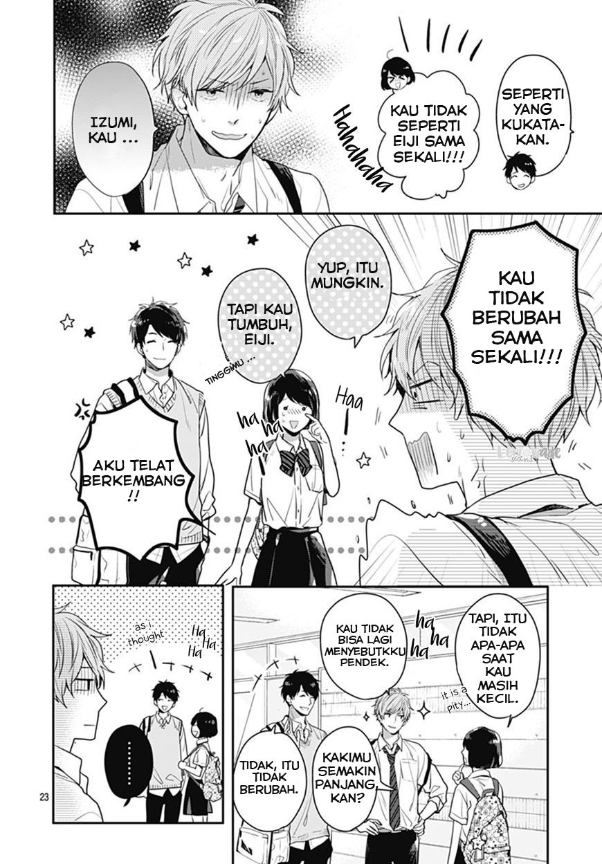 Koi wo Shiranai Bokutachi wa Chapter 8 - halaman 24