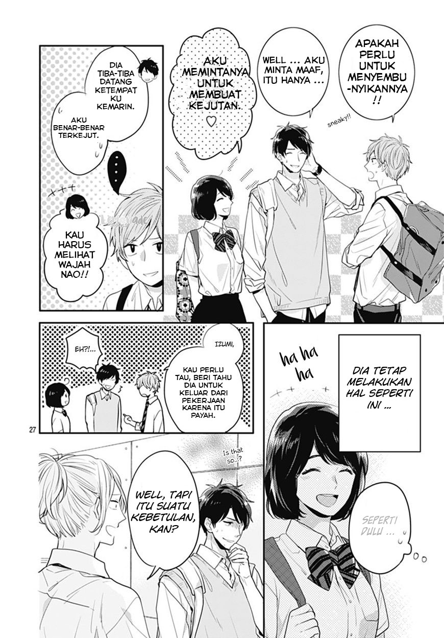 Koi wo Shiranai Bokutachi wa Chapter 8 - halaman 28