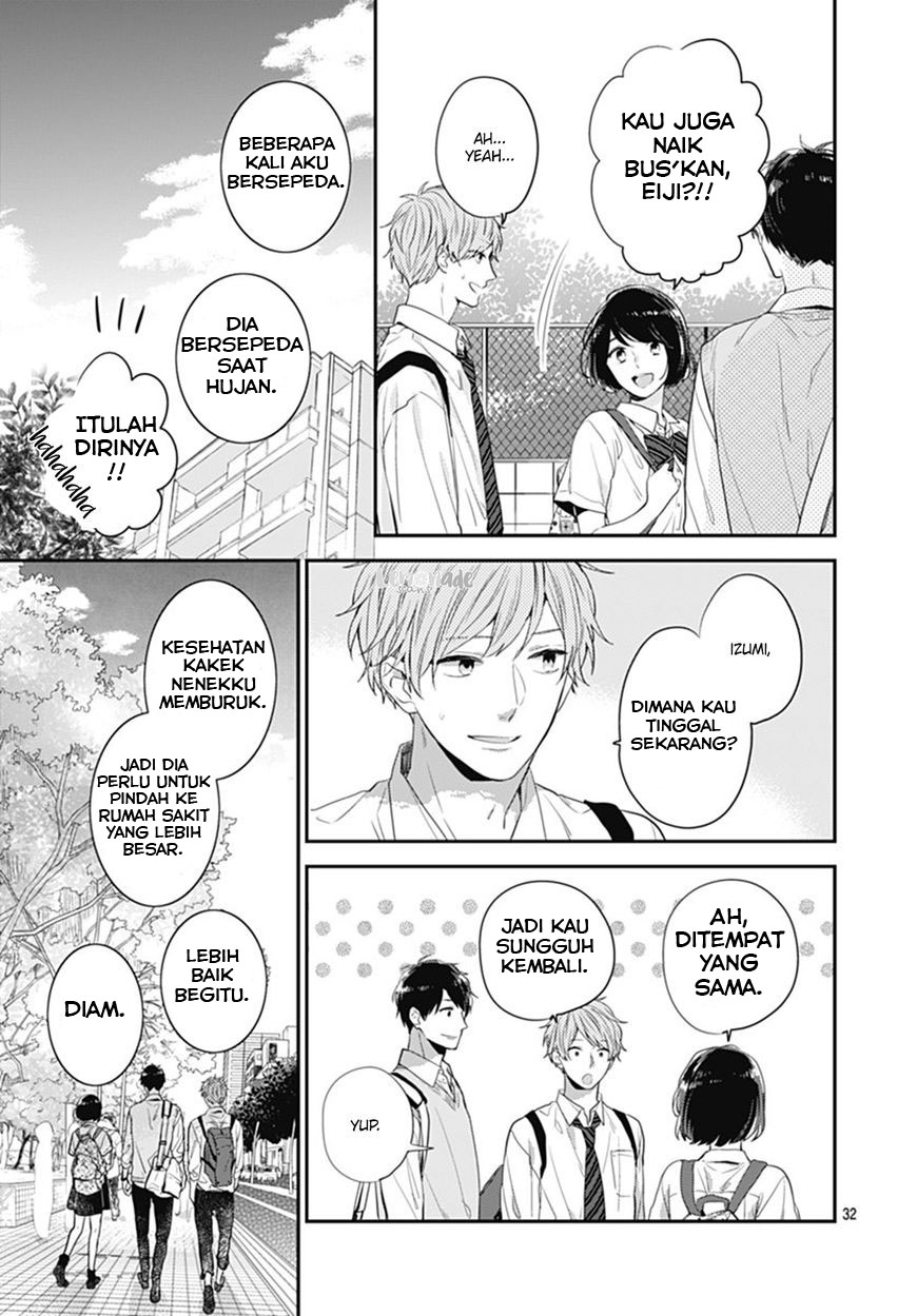 Koi wo Shiranai Bokutachi wa Chapter 8 - halaman 33