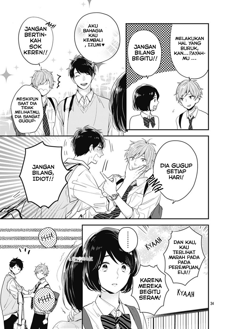 Koi wo Shiranai Bokutachi wa Chapter 8 - halaman 35