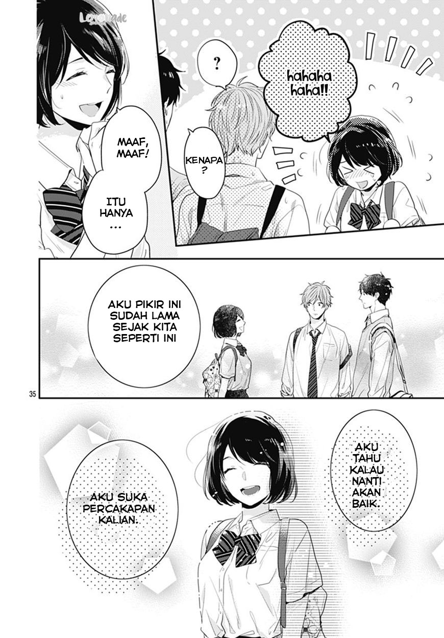 Koi wo Shiranai Bokutachi wa Chapter 8 - halaman 36