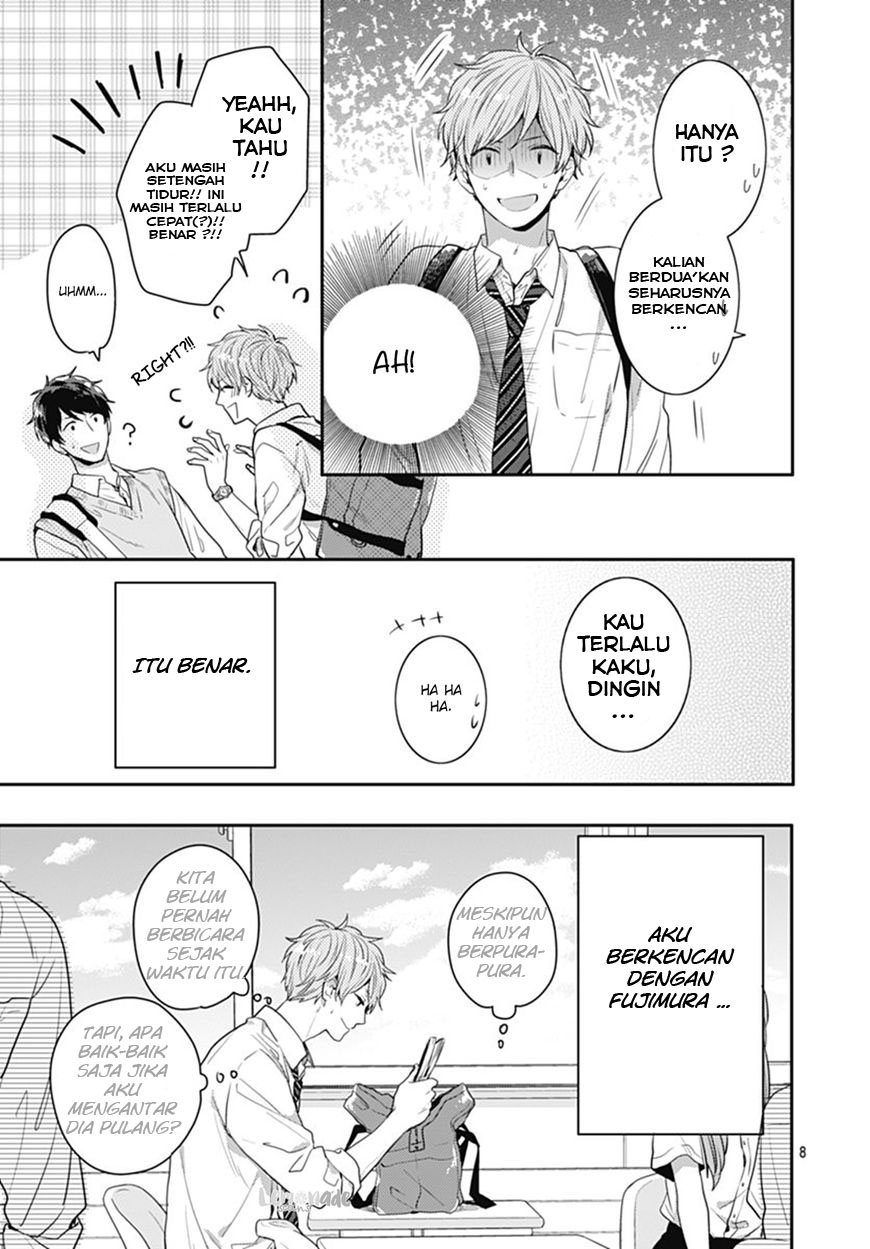 Koi wo Shiranai Bokutachi wa Chapter 8 - halaman 9