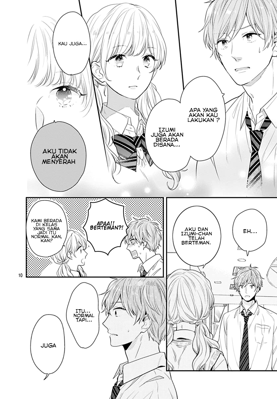 Koi wo Shiranai Bokutachi wa Chapter 9 - halaman 11