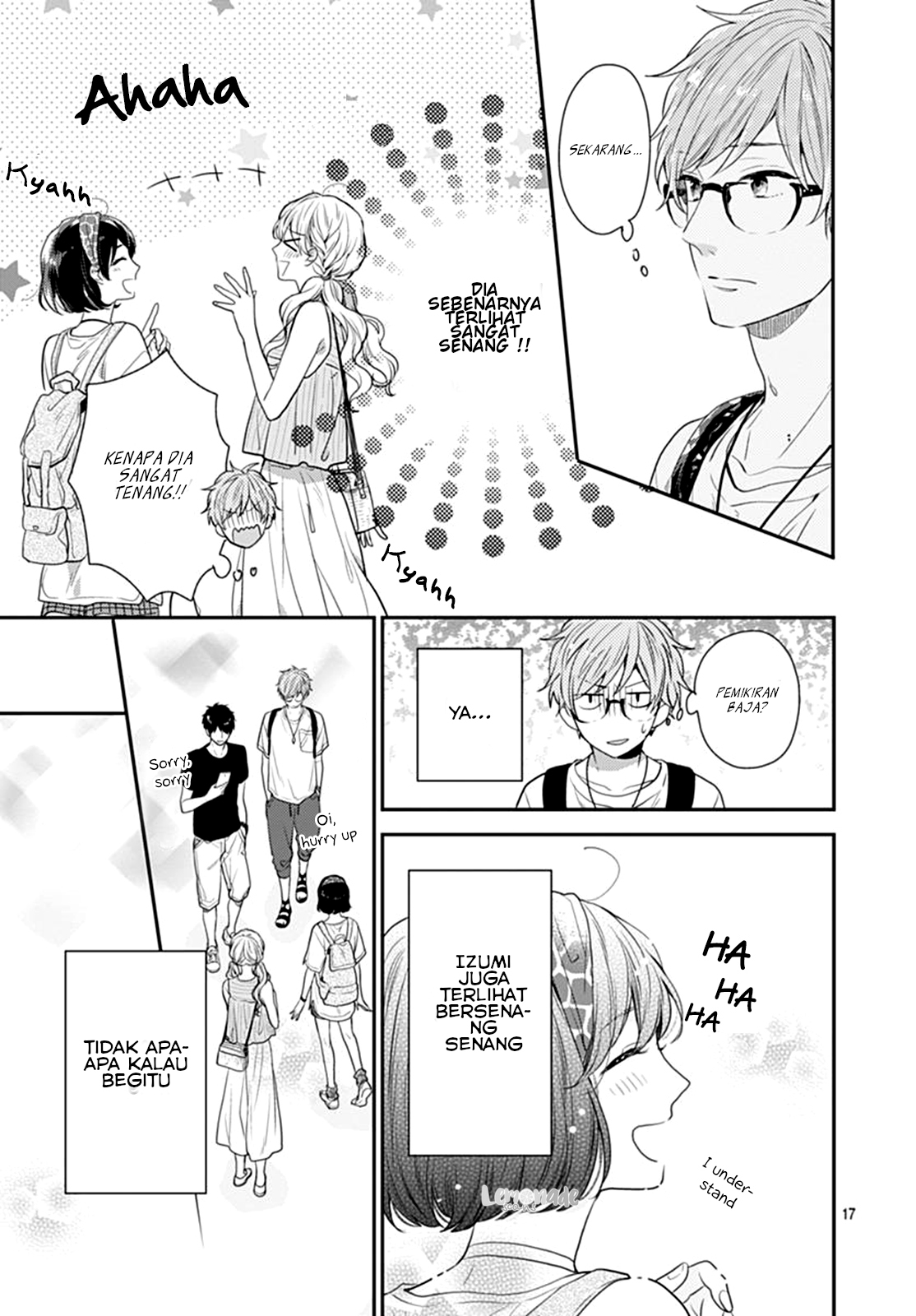 Koi wo Shiranai Bokutachi wa Chapter 9 - halaman 18