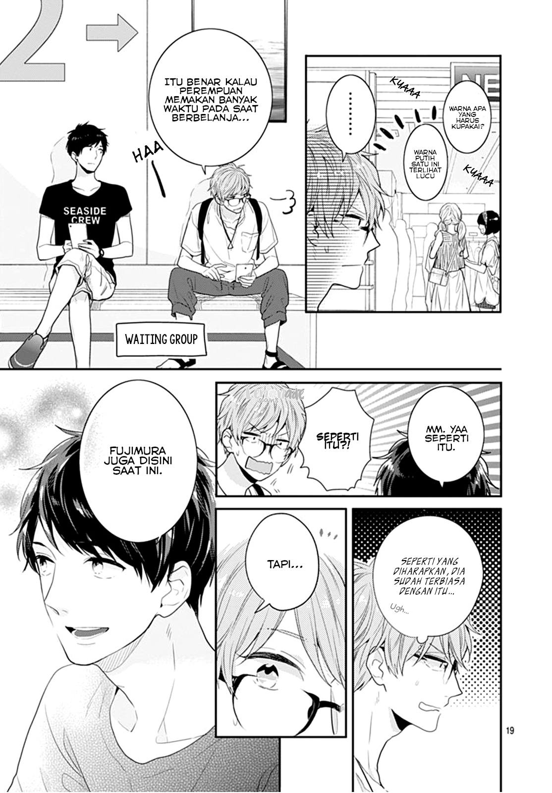Koi wo Shiranai Bokutachi wa Chapter 9 - halaman 20