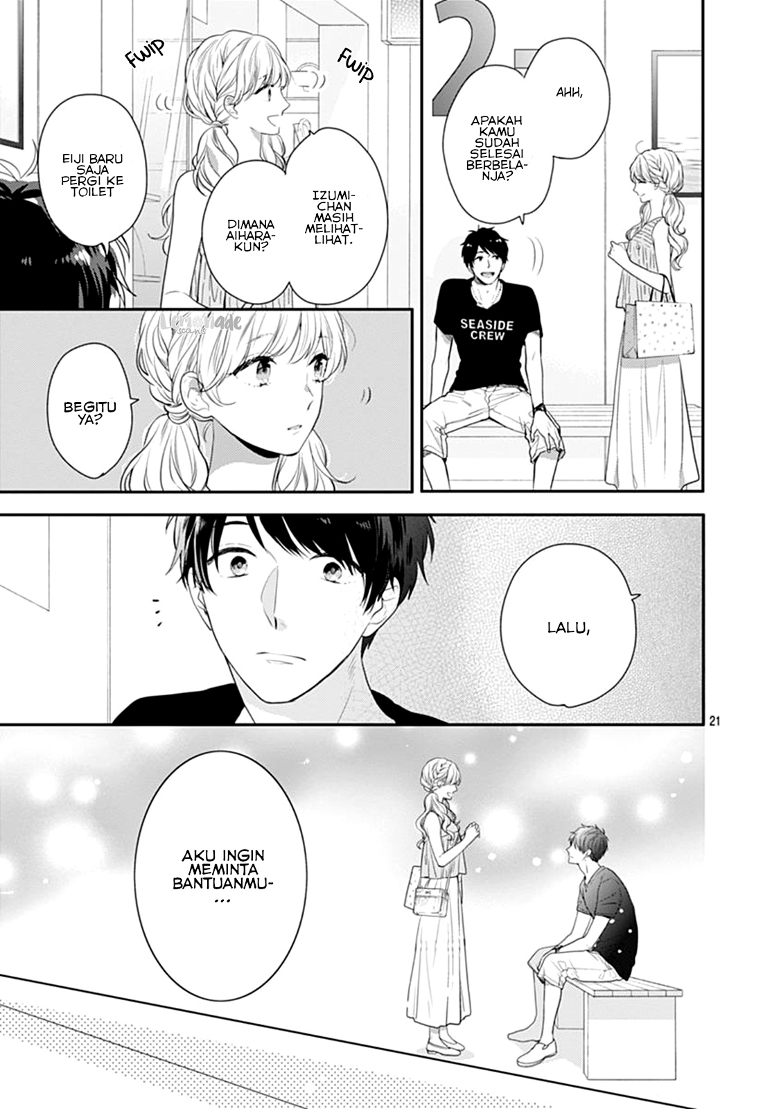 Koi wo Shiranai Bokutachi wa Chapter 9 - halaman 22