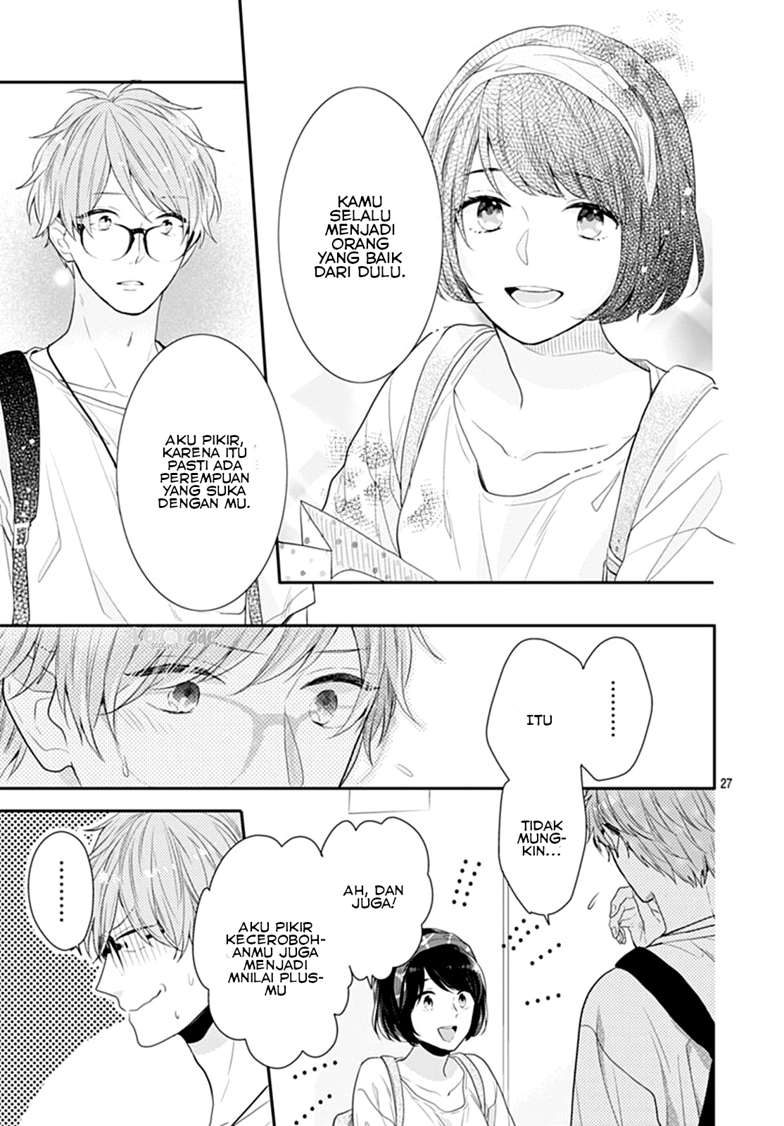 Koi wo Shiranai Bokutachi wa Chapter 9 - halaman 28