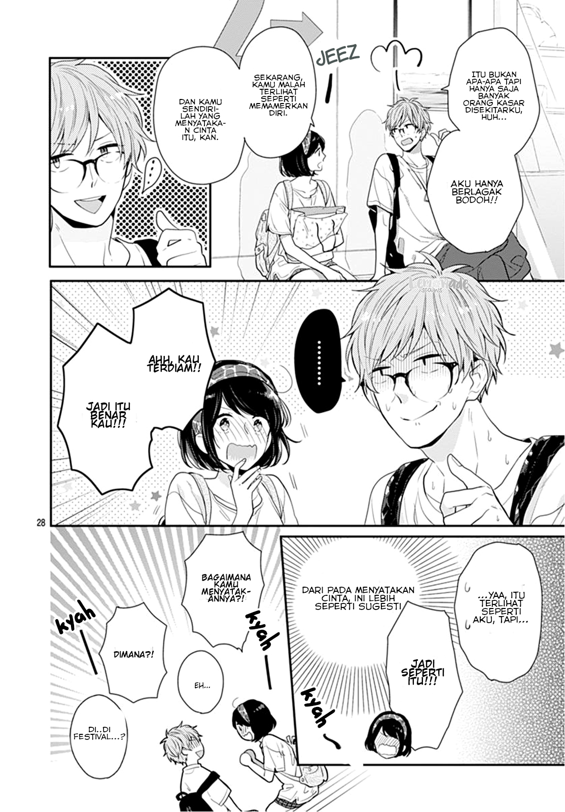 Koi wo Shiranai Bokutachi wa Chapter 9 - halaman 29