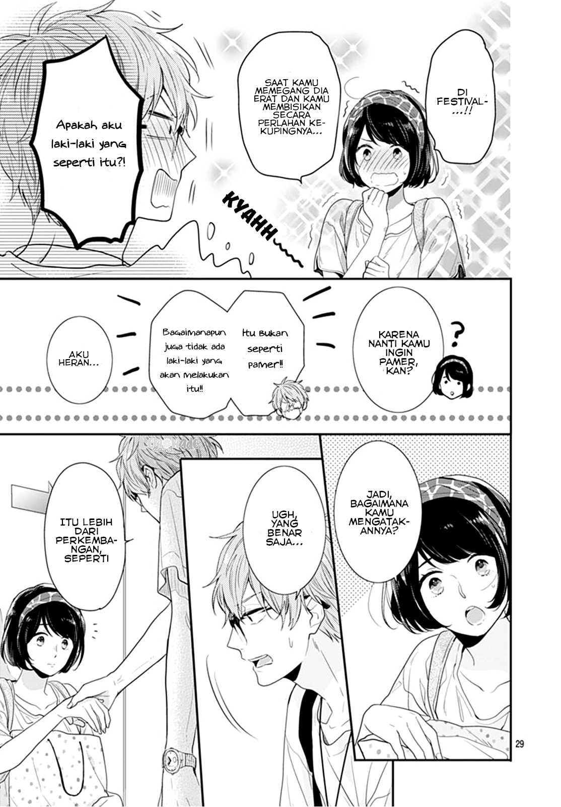Koi wo Shiranai Bokutachi wa Chapter 9 - halaman 30
