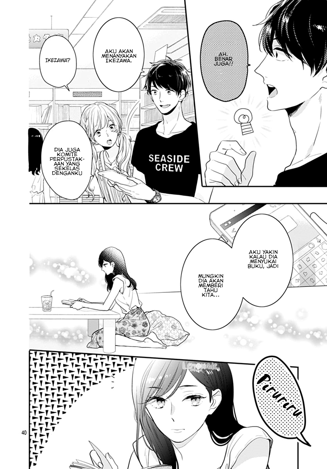 Koi wo Shiranai Bokutachi wa Chapter 9 - halaman 41