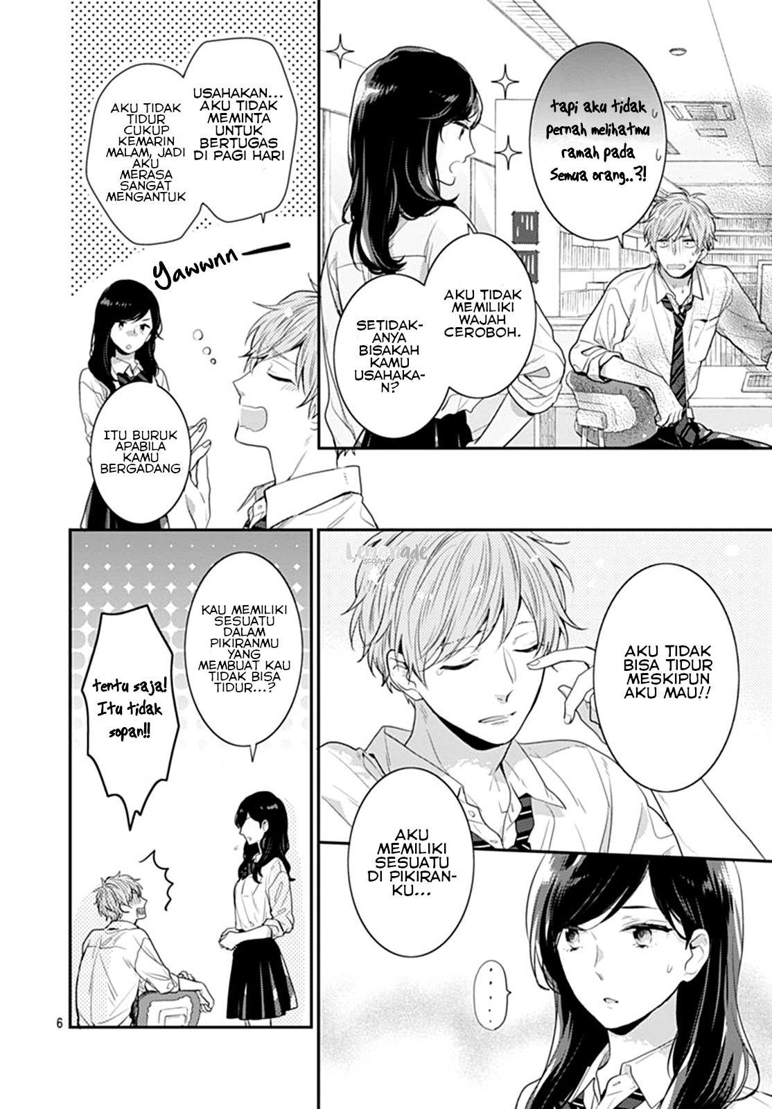 Koi wo Shiranai Bokutachi wa Chapter 9 - halaman 7