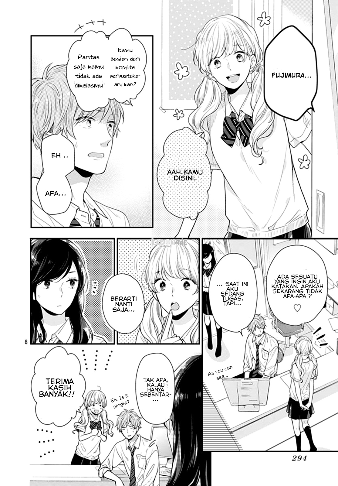 Koi wo Shiranai Bokutachi wa Chapter 9 - halaman 9