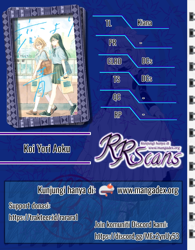 Koi yori Aoku Chapter 10 - halaman 1