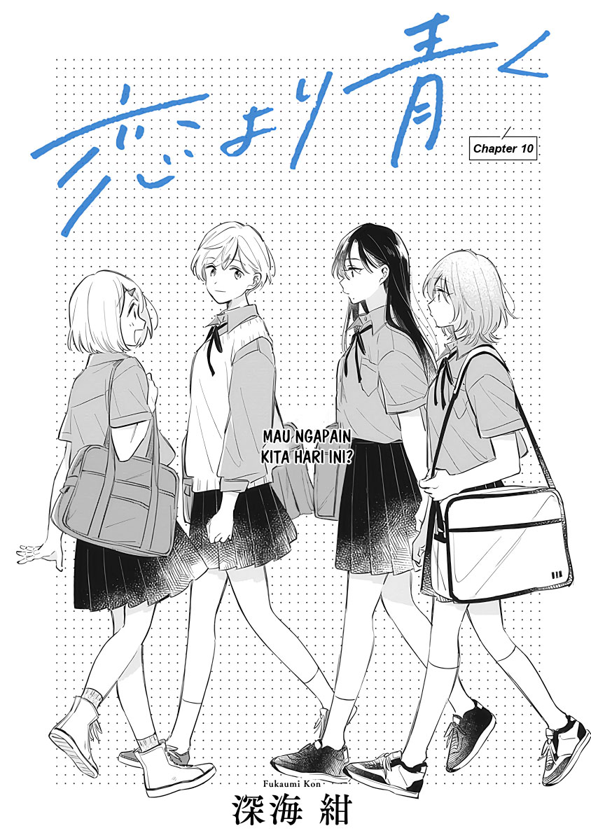 Koi yori Aoku Chapter 10 - halaman 2