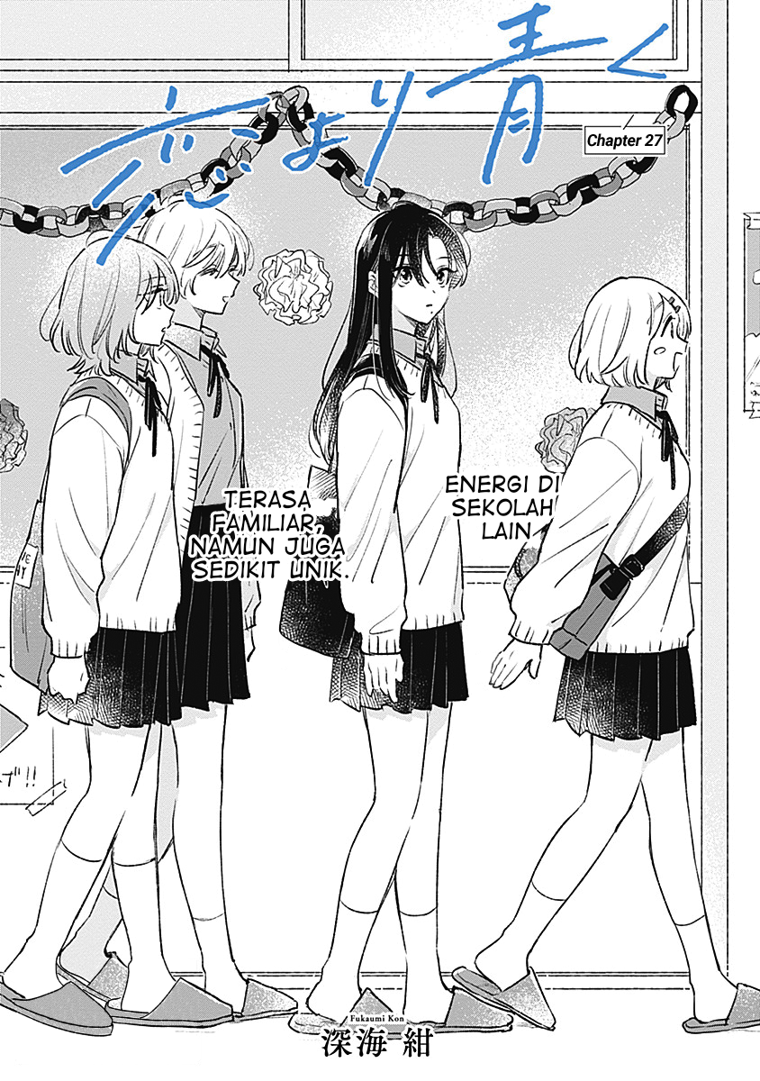 Koi yori Aoku Chapter 27 - halaman 2