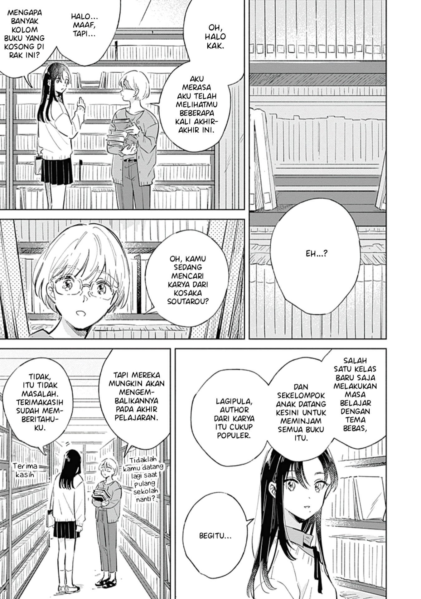Koi yori Aoku Chapter 5 - halaman 6