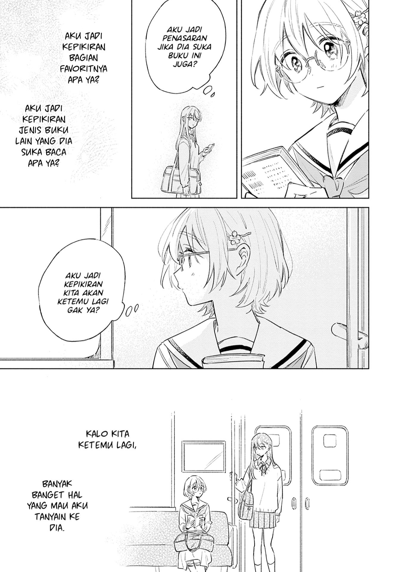 Koi yori Aoku Chapter 7.5 - halaman 8