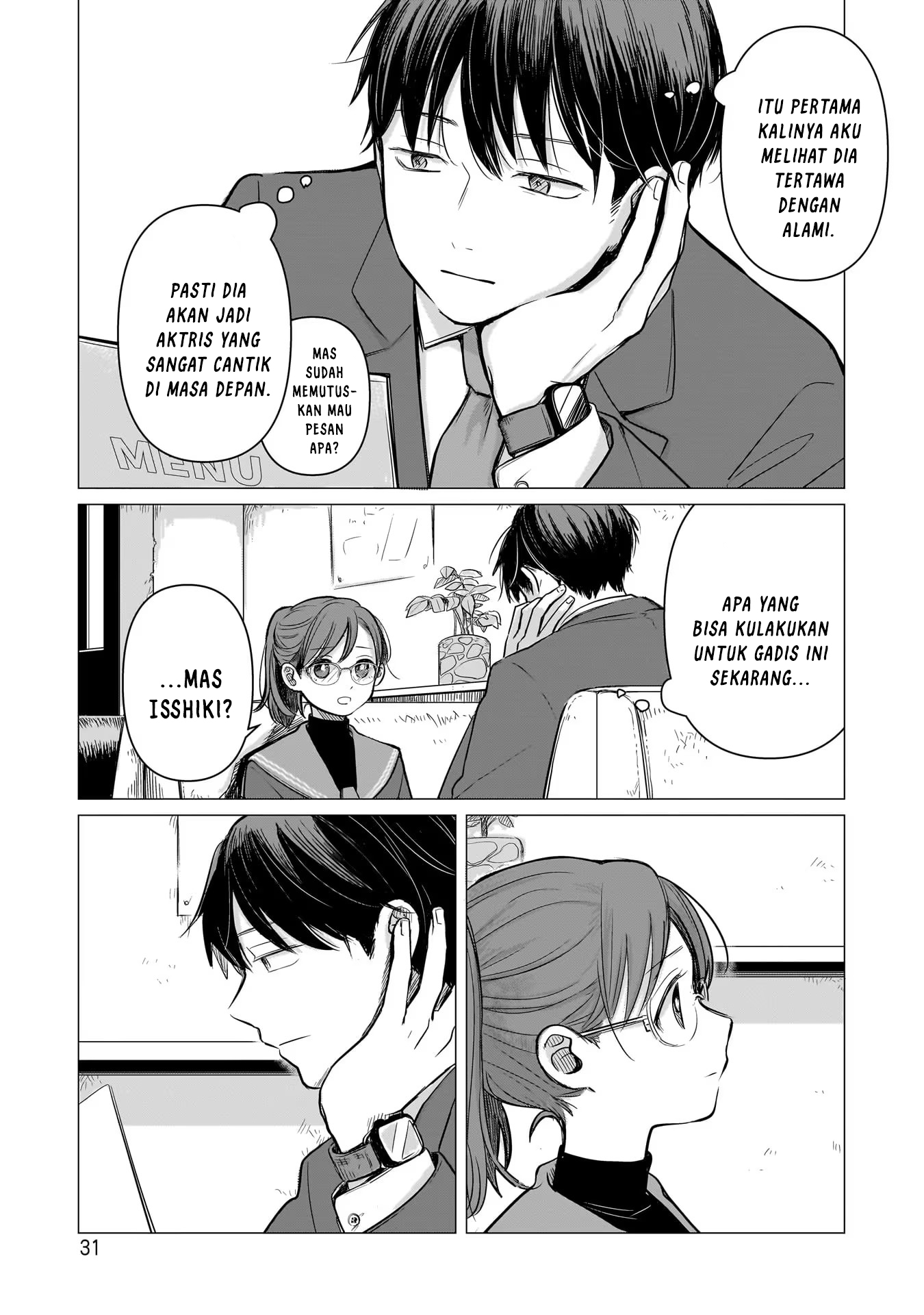 Koibumi to 13-sai no Actress Chapter 1 - halaman 32