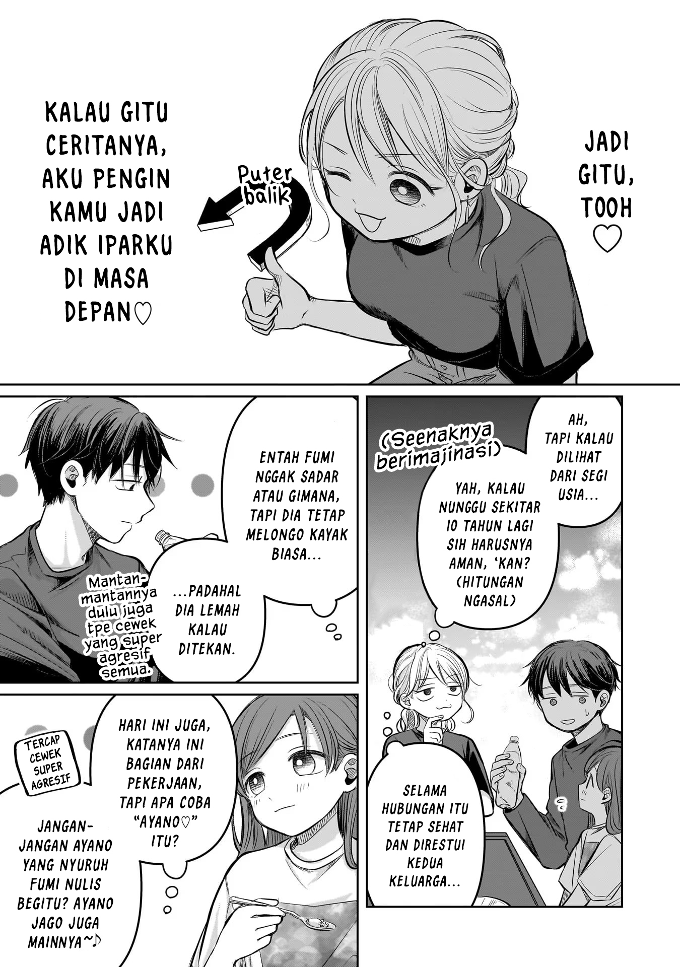 Koibumi to 13-sai no Actress Chapter 8 - halaman 19