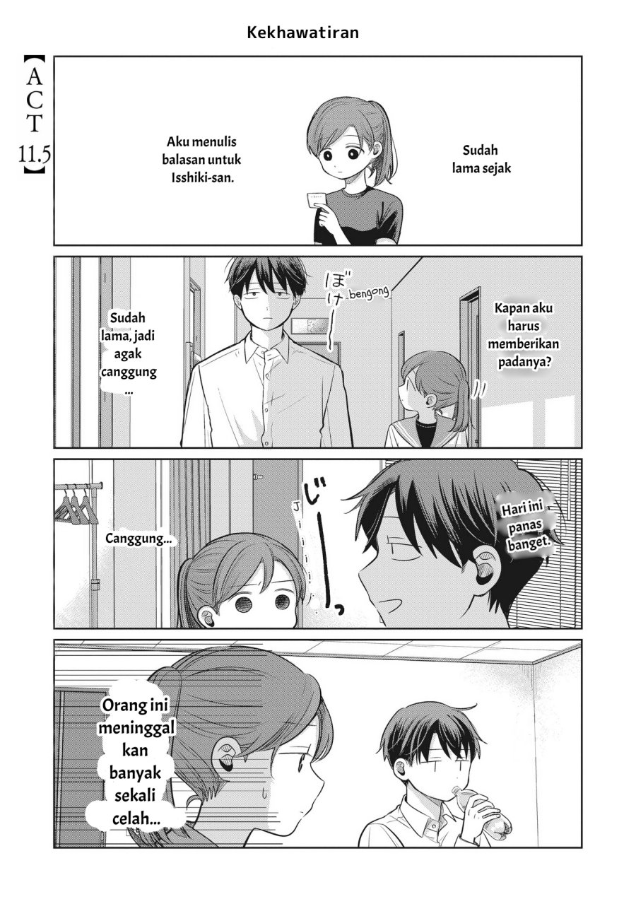 Koibumi to 13-sai no Joyuu Chapter 11.5 - halaman 1