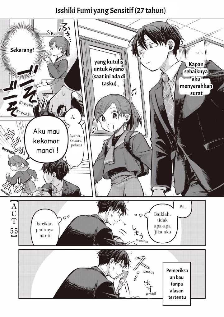 Koibumi to 13-sai no Joyuu Chapter 5.5 - halaman 1