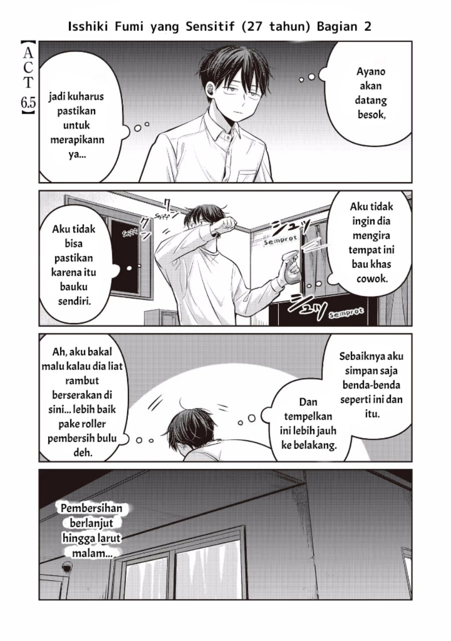 Koibumi to 13-sai no Joyuu Chapter 6.5 - halaman 1