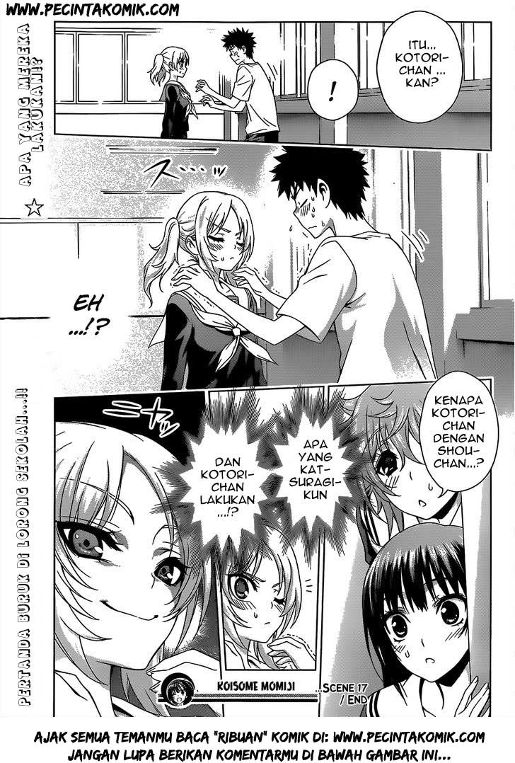 Koisome Momiji Chapter 17 - halaman 18