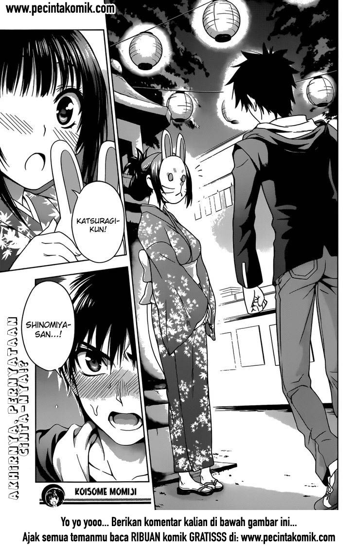 Koisome Momiji Chapter 25 - halaman 19