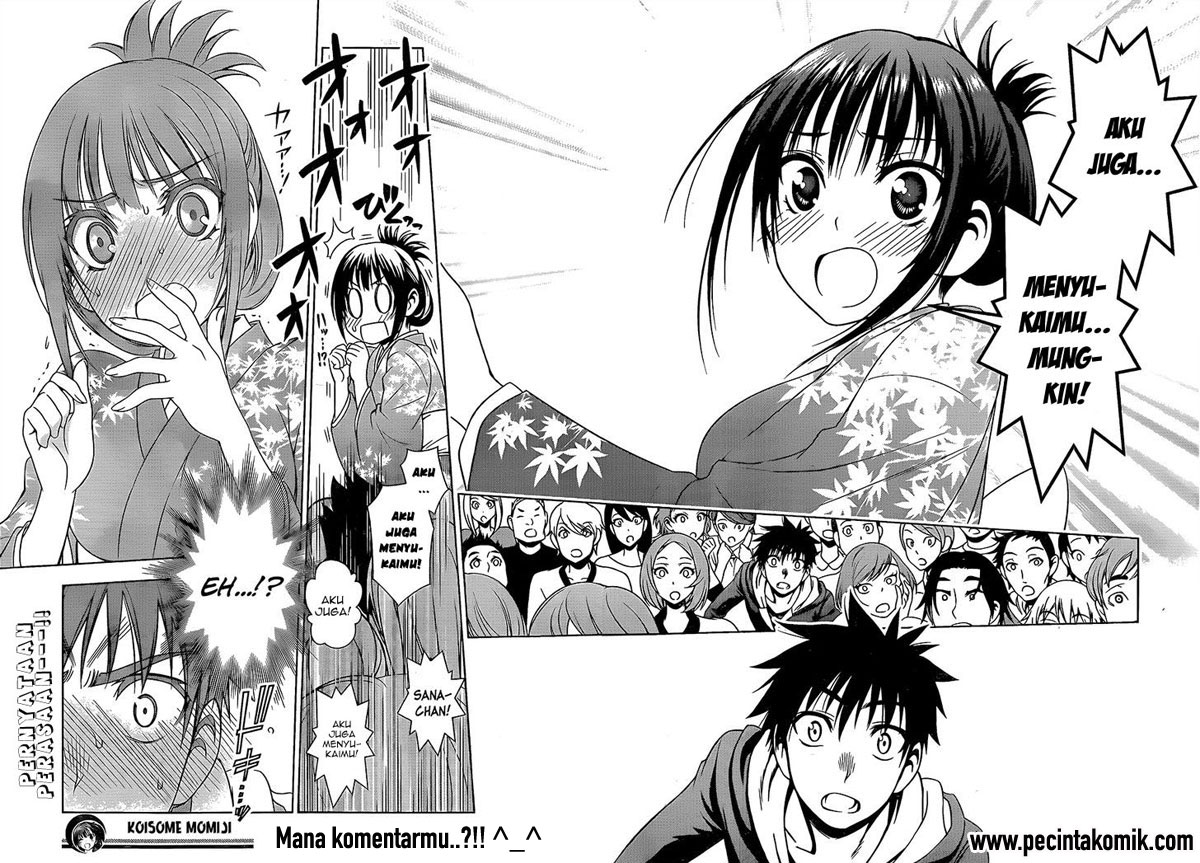 Koisome Momiji Chapter 26 - halaman 18