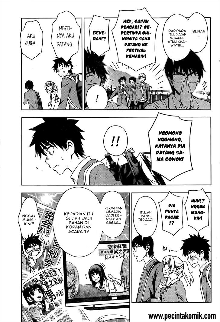 Koisome Momiji Chapter 27 - halaman 6