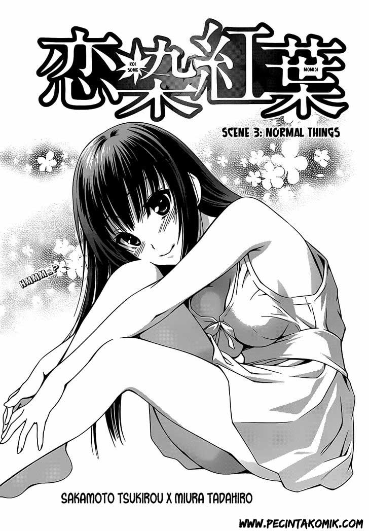 Koisome Momiji Chapter 3 - halaman 2