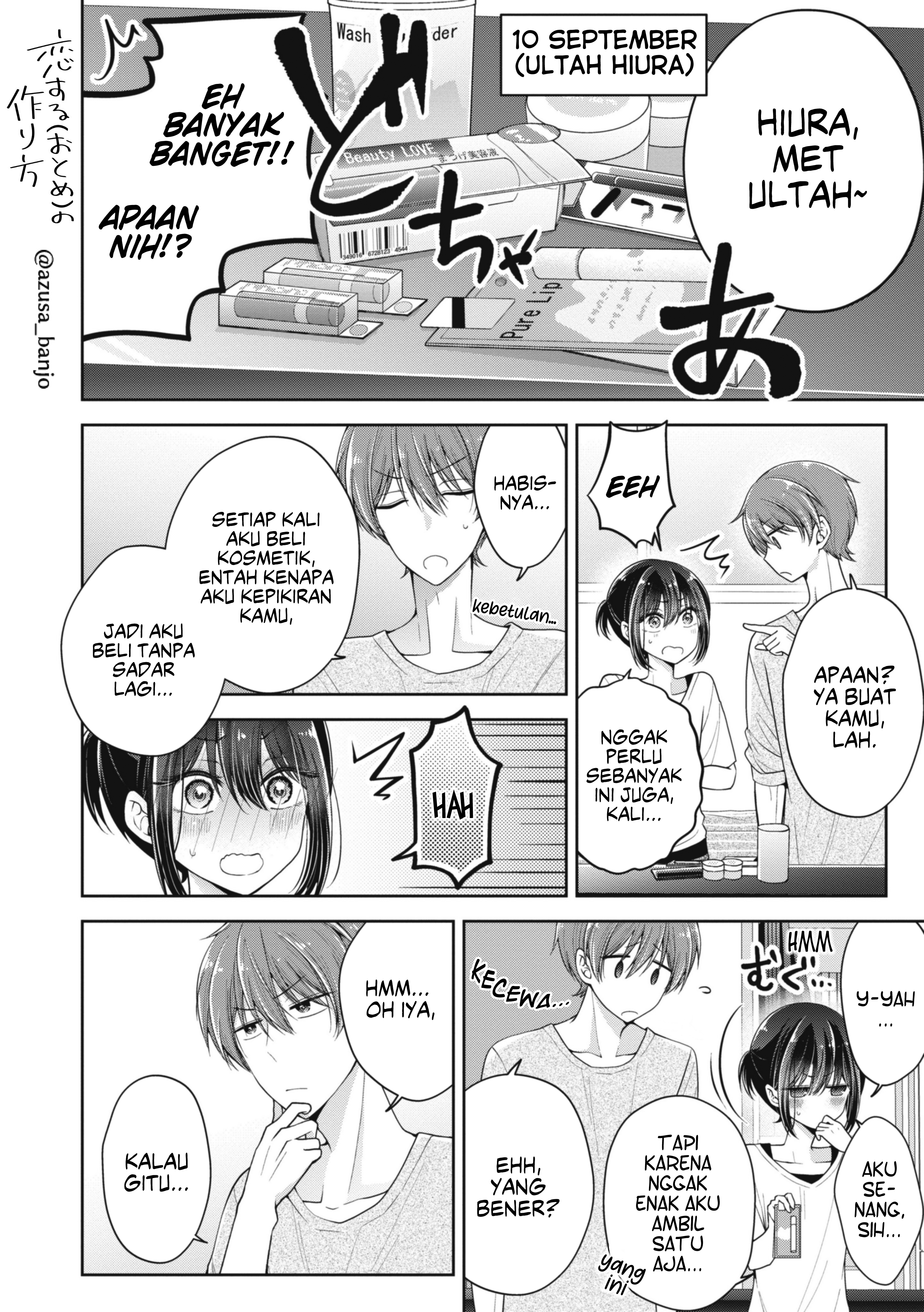 Koisuru (Otome) no Tsukurikata Chapter 6.4 - halaman 1