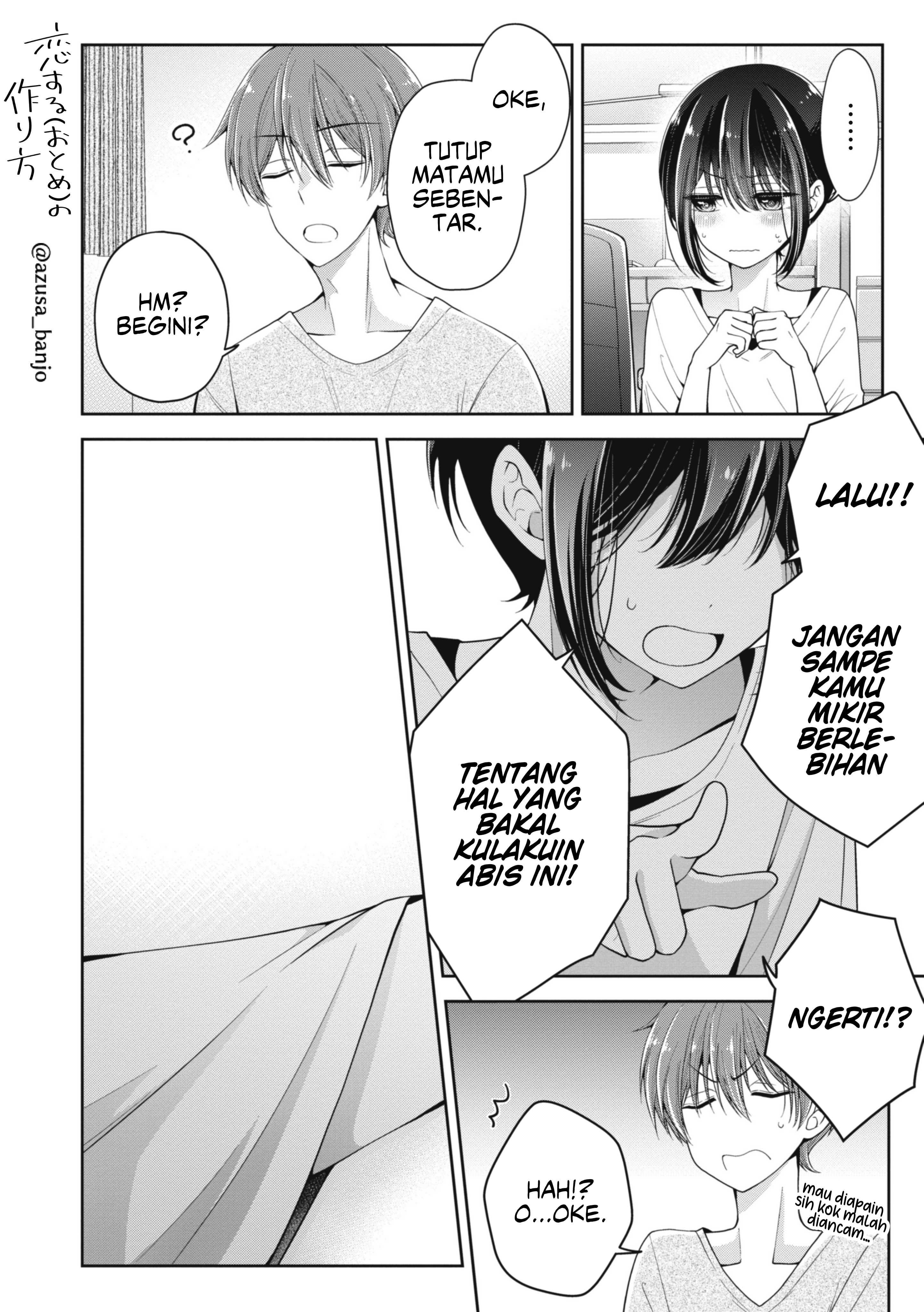 Koisuru (Otome) no Tsukurikata Chapter 6.4 - halaman 3