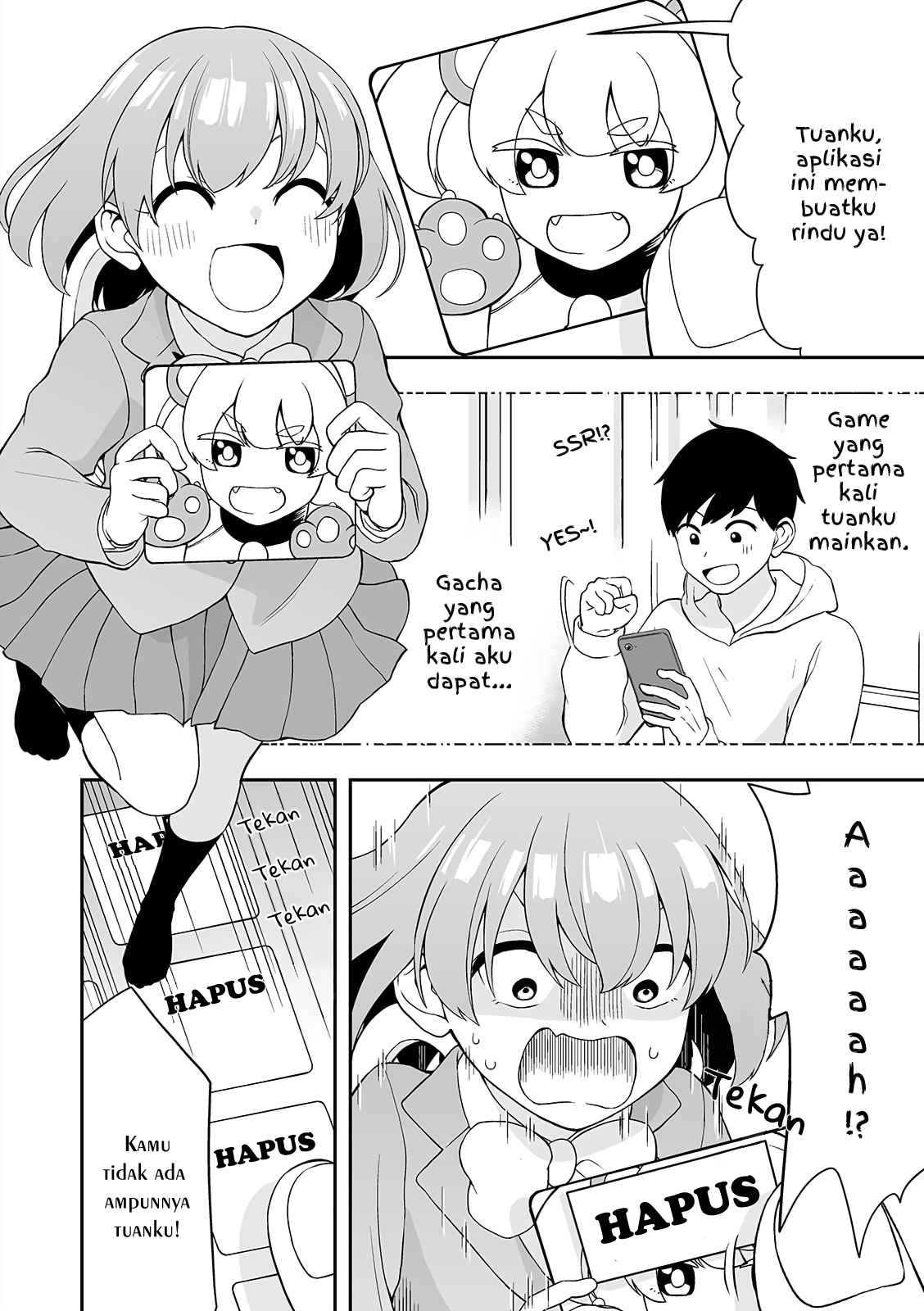 Koisuru Smartphone-chan Chapter 1 - halaman 11