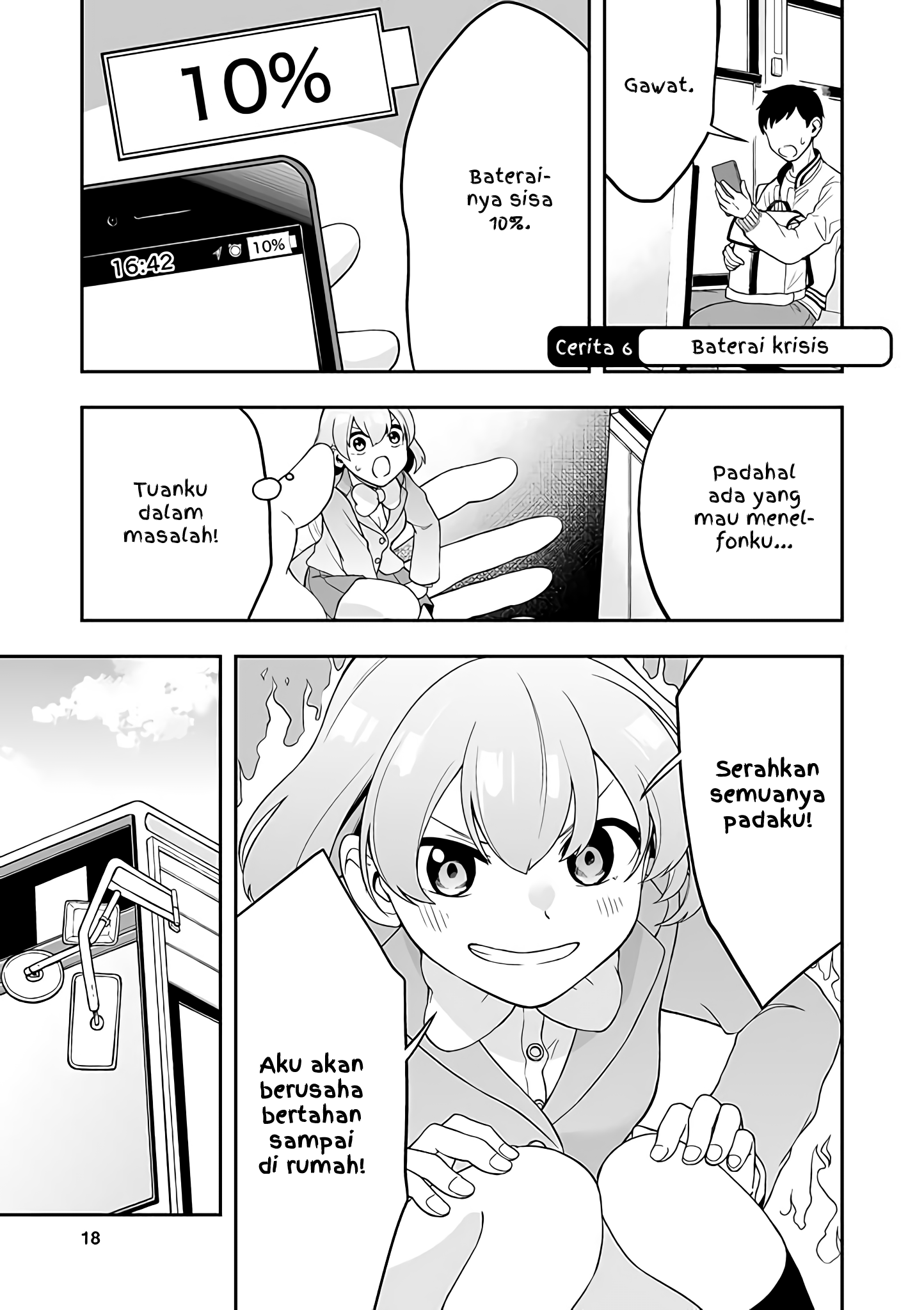 Koisuru Smartphone-chan Chapter 3 - halaman 1