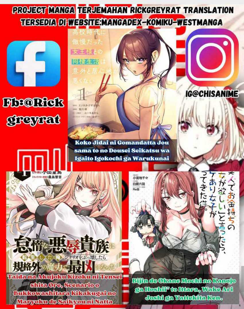 Koko Jidai ni Gomandatta Jou sama to no Dousei Seikatsu wa Igaito Igokochi ga Warukunai Chapter 15 - halaman 20
