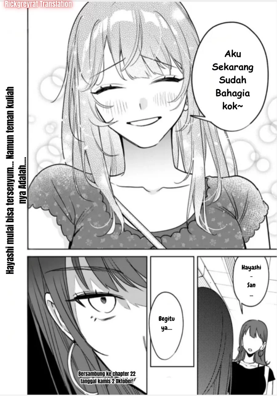 Koko Jidai ni Gomandatta Jou sama to no Dousei Seikatsu wa Igaito Igokochi ga Warukunai Chapter 21 - halaman 19