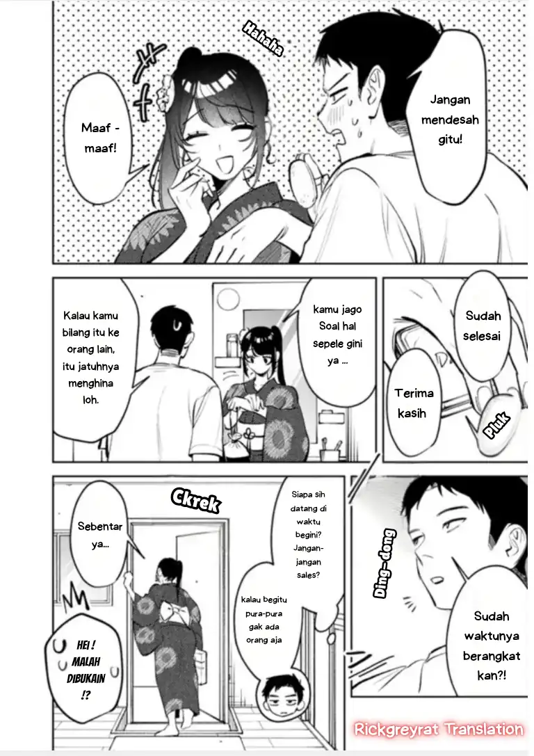 Koko Jidai ni Gomandatta Jou sama to no Dousei Seikatsu wa Igaito Igokochi ga Warukunai Chapter 28 - halaman 9