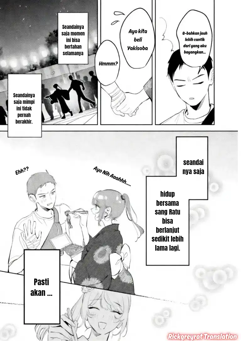 Koko Jidai ni Gomandatta Jou sama to no Dousei Seikatsu wa Igaito Igokochi ga Warukunai Chapter 34 - halaman 18