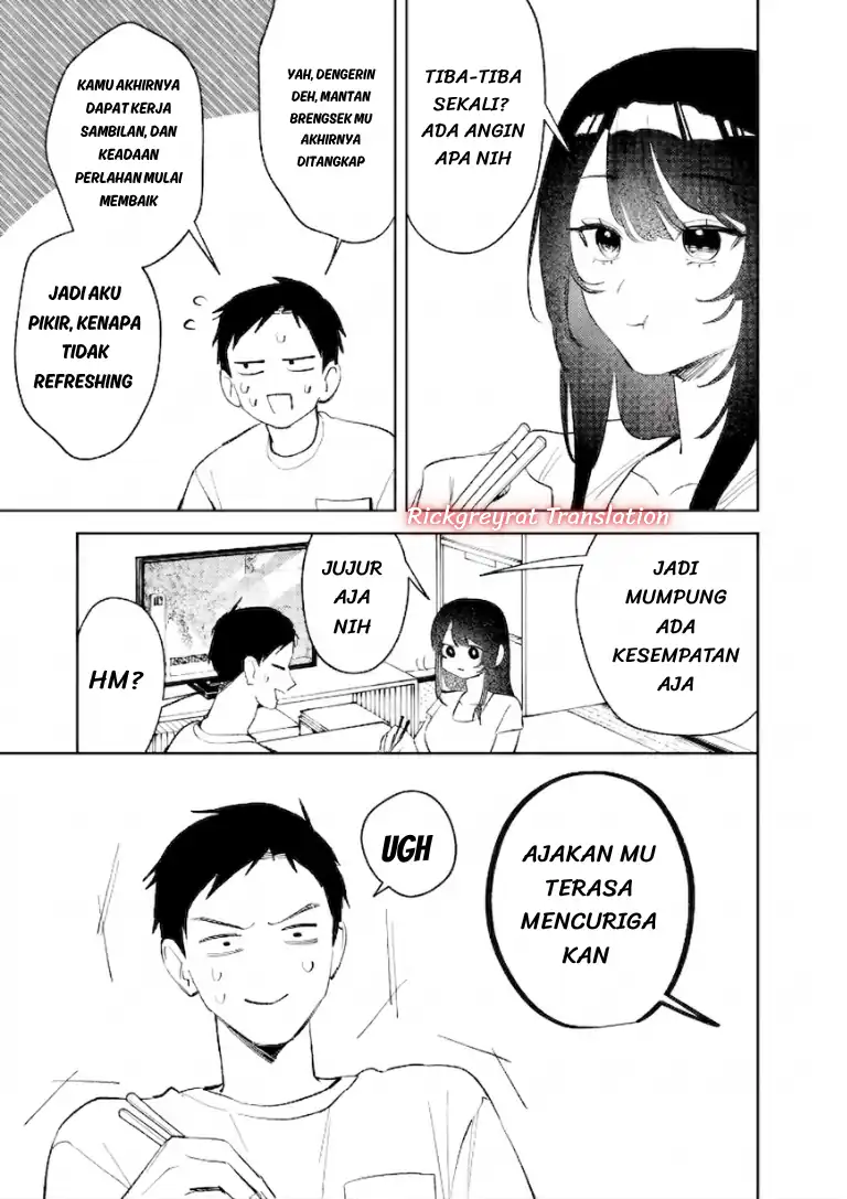 Koko Jidai ni Gomandatta Jou sama to no Dousei Seikatsu wa Igaito Igokochi ga Warukunai Chapter 38 - halaman 8