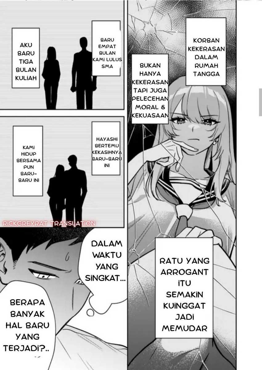 Koko Jidai ni Gomandatta Jou sama to no Dousei Seikatsu wa Igaito Igokochi ga Warukunai Chapter 5 - halaman 4