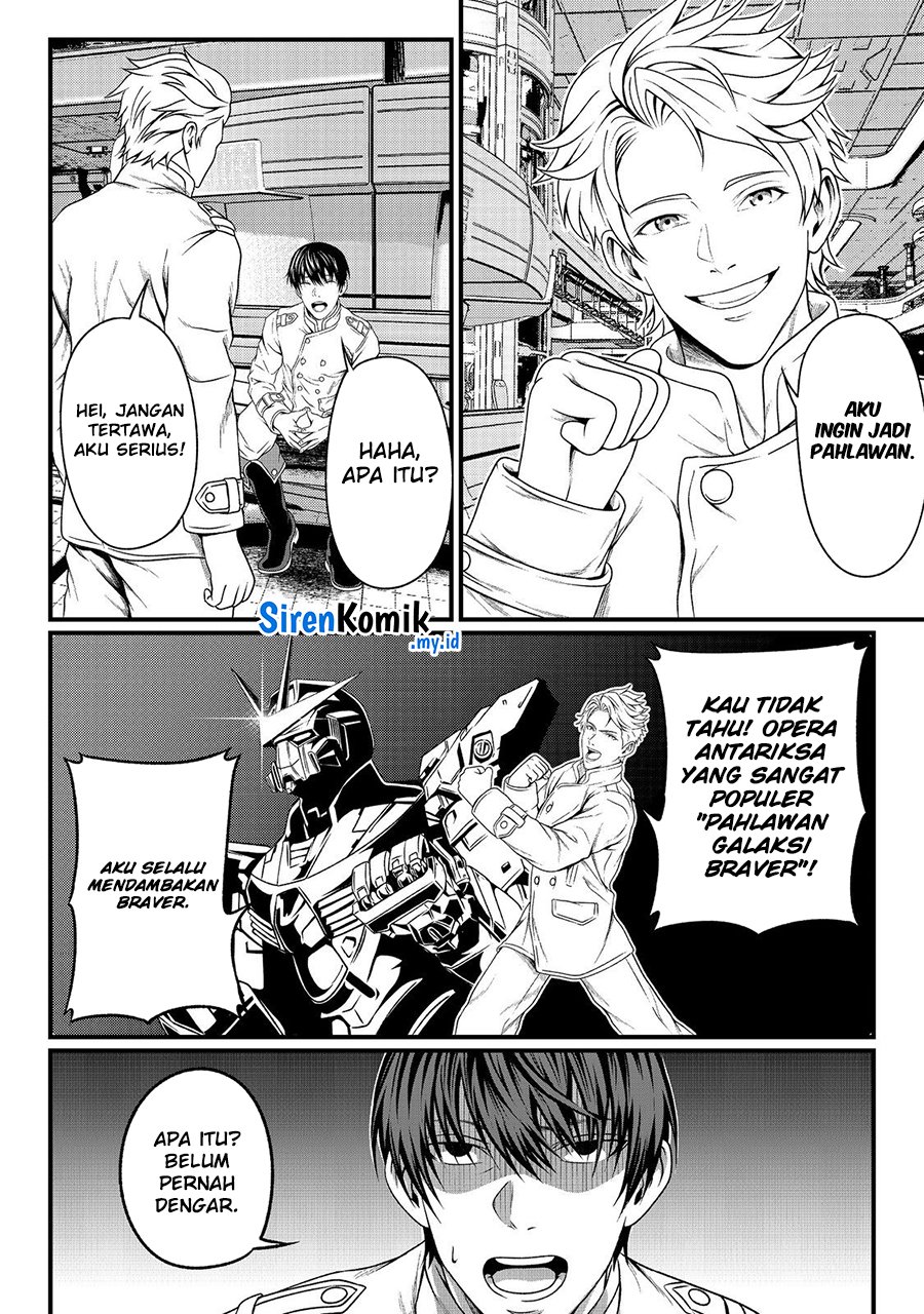 “Koko wa Makasete Sakini Ike!” wo shitai Shinitagari no Nozomanu Uchuu Gekokujou Chapter 1 - halaman 40