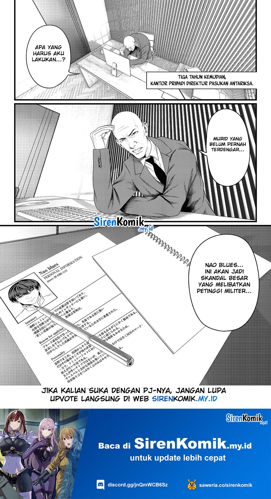 “Koko wa Makasete Sakini Ike!” wo shitai Shinitagari no Nozomanu Uchuu Gekokujou Chapter 1 - halaman 47