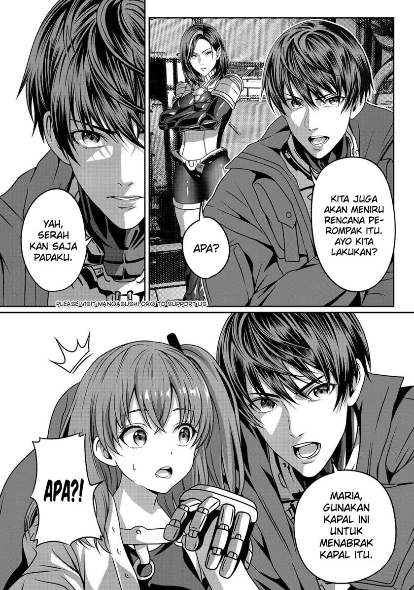 “Koko wa Makasete Sakini Ike!” wo shitai Shinitagari no Nozomanu Uchuu Gekokujou Chapter 4 - halaman 31